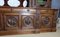 Vintage Brown Wooden Buffet 9