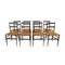 699 Superleggera Chairs by Gio Ponti for Amedeo Cassina, 1957, Set of 8, Image 1