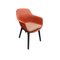 Dining Chair in Coral with Cushions, Set of 6 3