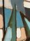 E. Whisle, Composizione marina, anni '60, Guazzo su carta, con cornice, Immagine 5
