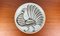 Vintage West German Pottery Wall Plate with Rooster Design, 1970s 2