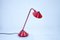 Vintage Red German Table Lamp from Fischer, 1980s 11