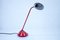 Vintage Red German Table Lamp from Fischer, 1980s 5