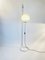 Sculptural Floor Lamp in Aluminum & Glass 13