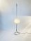 Sculptural Floor Lamp in Aluminum & Glass 14