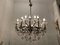 Lampadario a 18 luci in vetro di Murano e bronzo, anni '60, Immagine 8