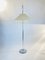 Chrome Floor Lamp with Opaque Shade from Staff, Germany 1