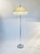 Lámpara de pie de cromo con pantalla opaca de Staff, Alemania, Imagen 7