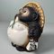 Mid-Century Tanuki 狸 Statue Shigaraki Pottery, Japan, 1980er 13