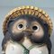 Mid-Century Tanuki 狸 Statue Shigaraki Pottery, Japan, 1980er 11