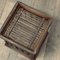 Vintage Oriental Bamboo Waste Paper Basket 6