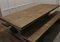 Large Pine Refectory Table with Matching Benches, 1950s, Set of 3, Image 11