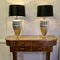 Silvered Glass Table Lamps, 1960s, Set of 2 8