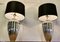 Silvered Glass Table Lamps, 1960s, Set of 2, Image 4