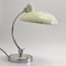 Model 6631 German Bauhaus Cream White Metal Desk Lamp by Christian Dell for Kaiser Idell, 1930s, Image 1