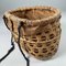 Shōwa Period Japanese Bamboo Harvest Basket, 1960s 9