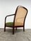 Vintage Armlehnstuhl aus Rattan von Thonet, 1950er 7