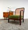 Vintage Rattan Armchair by Thonet, 1950s, Image 2