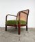 Vintage Rattan Armchair by Thonet, 1950s, Image 1