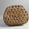 Shōwa Period Japanese Bamboo Harvest Basket, 1960s 4