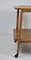 Modernist Wooden Trolley, France, 50s, Image 7