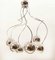 Adjustable Chandelier with Chrome Spheres, Image 13