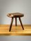 Tabouret Tripode Moderniste Brutaliste, France, 1950s 1