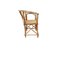 Spanische Mid-Century Armlehnstühle aus Holz & Korbgeflecht, 2er Set 3