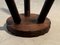 Modernist French Brutalist Tripod Stool, 1950s, Image 2