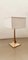 Square Brass Lamp with Lampshade, Image 5