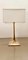 Square Brass Lamp with Lampshade 3