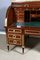 Bureau Cylindre Vintage en Acajou 10