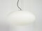 Italian White Opaline Glass Pendant Lamp from Stilnovo, 1960s, Image 8