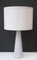 Mid-Century Modern Scandinavian Glass Art Table Lamp attributed to Bengt Orup for Hyllinge Glasbruk, Sweden, 1970s, Image 1