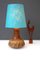 Lampe de Bureau Mid-Century Scandinave en Poterie avec Pied de Lampe en Céramique par Söholm de Søholm, Danemark, 1960s 2