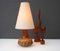 Mid-Century Modern Scandinavian Danish Pottery Table Lamp Art Ceramic Lamp Base by Söholm from Søholm, Denmark, 1960s, Image 9