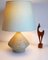 Mid-Century Modern Scandinavian Danish Pottery Table Lamp by Marianne Starck for Söholm, Denmark, 1960s 3