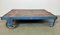 Large Industrial Blue Coffee Table Cart, 1960s 11