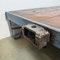 Large Industrial Blue Coffee Table Cart, 1960s 6