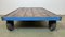 Large Industrial Blue Coffee Table Cart, 1960s 20