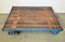 Large Industrial Blue Coffee Table Cart, 1960s 14