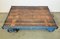Large Industrial Blue Coffee Table Cart, 1960s, Image 14