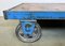 Large Industrial Blue Coffee Table Cart, 1960s, Image 13