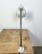 Lámpara de mesa de taller industrial con cuello de ganso en gris, años 60, Imagen 12
