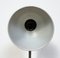 Lampada da tavolo industriale grigia a collo di cigno, anni '60, Immagine 16