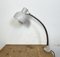 Industrial Grey Workshop Gooseneck Table Lamp, 1960s, Image 2