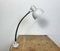 Industrial Grey Workshop Gooseneck Table Lamp, 1960s 9