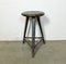 Industrial Grey Workshop Stool, 1960s 2