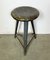 Industrial Grey Workshop Stool, 1960s 3