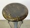 Industrial Grey Workshop Stool, 1960s 4